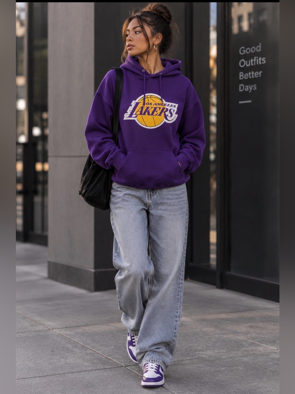 NBA Purple Hoodie